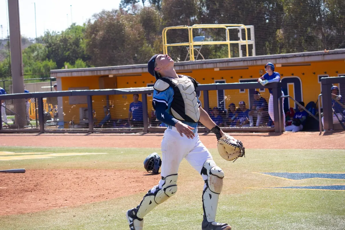 Owen Howard tracking a pop-up